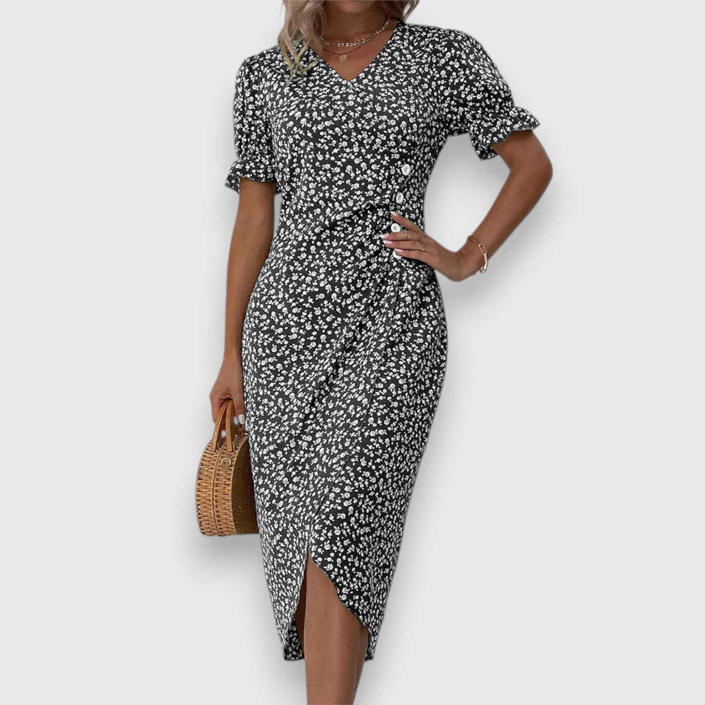 Francesca | Floral Dress