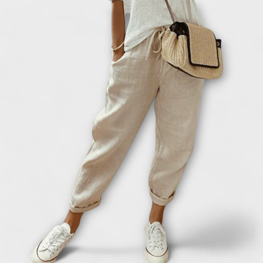 Bibi |  Casual linen trousers